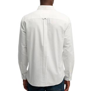 Chemise Blanche Homme Superdry Preppy vue 0