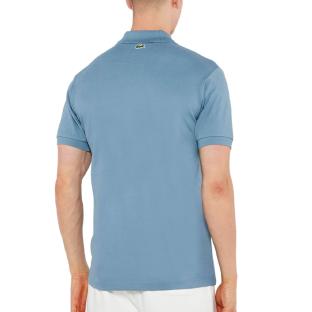 Polo Bleu Homme Lacoste Classic Fit L1212 vue 0