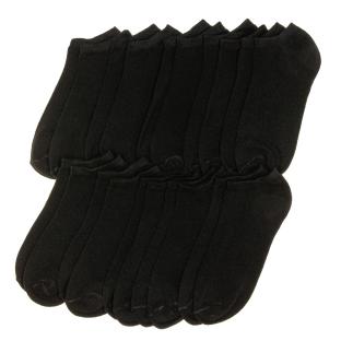 10x Paires de Chaussettes Noires Homme Twinday 242 pas cher