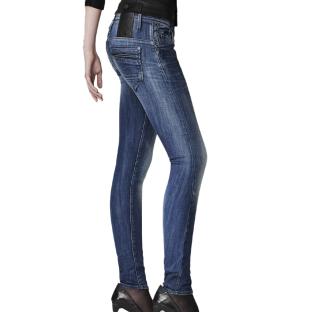 Jean Bleu Délavé Femme G-Star RAW 60826 vue 2