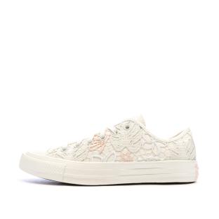 Baskets Ecru/Rose Femme Converse Chuck Taylor All Star pas cher