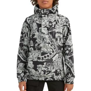 Veste Gris/Noir Garçon O'Neill Rutile Anorak pas cher
