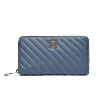 Portefeuille Bleu Tommy Hilfiger Poppy Reform Large pas cher