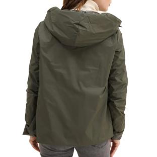Veste Imperméable Kaki Femme Laura Jo Mi-saison Court vue 0