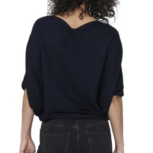 Pull Marine Femme JDY New Behave vue 2