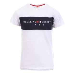 T-shirt Blanc Garçon Redskins RDS-45602 pas cher