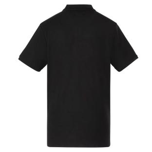 Polo Noir Homme Schott PS0022 vue 2