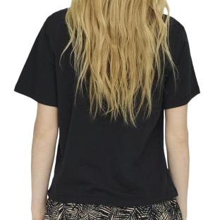 T-Shirt Noir Femme JDY Felisa Towel vue 2