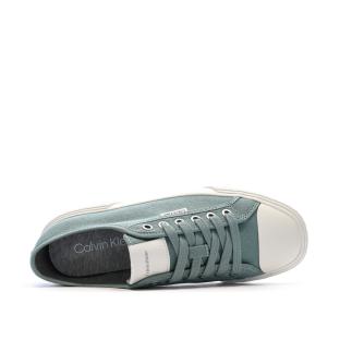 Baskets Bleu Femme Calvin Klein Jeans Low Lace vue 0