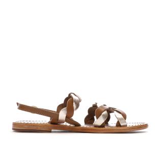 Sandales Camel/Doré Femme Only Claire vue 2