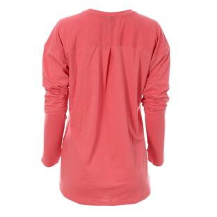 T-shirt Manches Longues Rose Femme The North Face Dawn vue 2