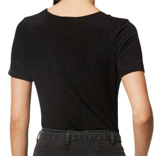 T-shirt Noir Femme Morgan Diwi vue 2