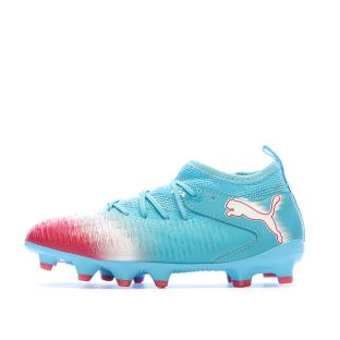 Zapatillas de fútbol azules/rosas Puma Future 8 Match Fg/ag ver 0