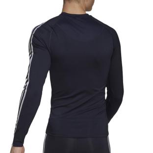 T-shirt Manches Longues Marine Homme Adidas HJ9912 vue 2