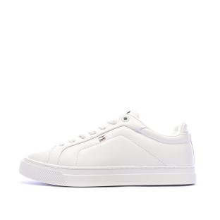 Baskets Blanches Femme Tommy Hilfiger Icon Court pas cher