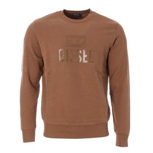 Sweat Marron Homme Diesel Felpas pas cher
