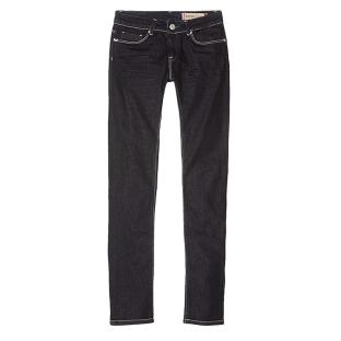 Jean Slim Noir Fille Kaporal LADY vue 0