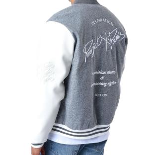 Veste Blanche/Gris Homme Project X Paris 2230109 vue 2