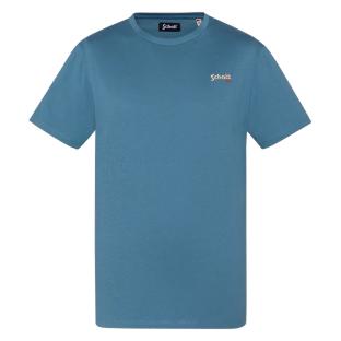 T-Shirt Bleu Garçon Schott RODE pas cher