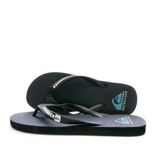 Tongs Noir Homme Quiksilver Java pas cher