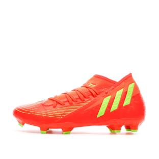 Chaussures de football Rouge Homme Adidas Predator Edge.1 pas cher