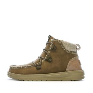 Boots Marron Femme Hey Dude Eloise vue 0