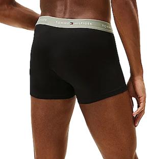 X3 Boxers Noir Homme Tommy Hilfiger Trunk UM0UM02763 vue 0