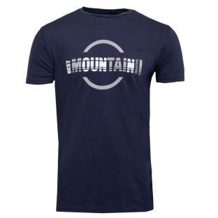 T-shirt Marine Homme Best Mountain Photoprint pas cher