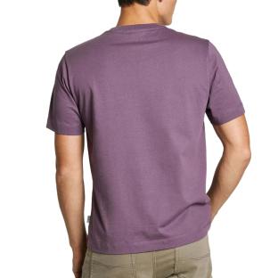 T-shirt Violet Homme Pepe jeans Connor vue 2