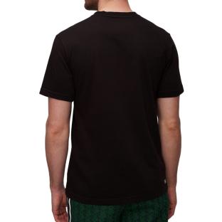 T-shirt Noir Homme Lacoste TH7618 vue 2