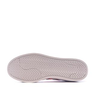 Baskets Blanches Fille/Femme Adidas Streetcheck vue 5