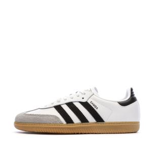 Weiß/Braune Unisex-Sneaker Adidas Samba OG Ansicht 0