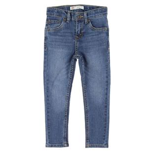 Jean Bleu Fille Levi's 9EC214 pas cher