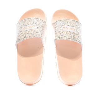 Claquettes Rose Fille Levi's Pool vue 0