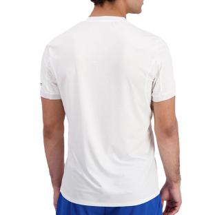 Maillot de Sport Blanc Homme Le Coq Sportif Tennis Pro vue 0