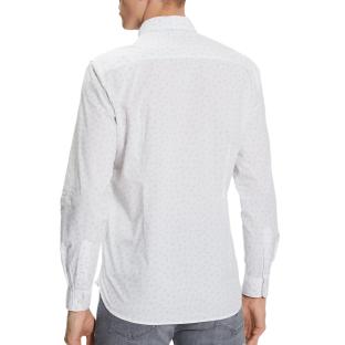 Chemise Blanche/Vert à Motfs Homme Pepe Jeans Cuxton vue 2
