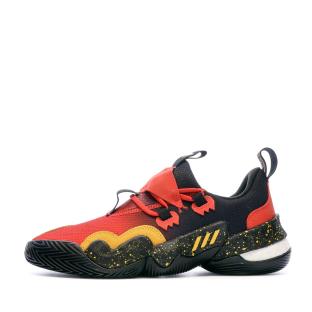 Chaussures de Basketball Noir/Rouge Homme Adidas Trae Young 1 pas cher
