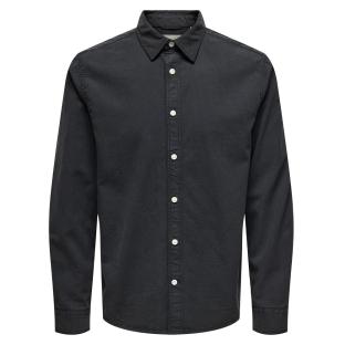 Chemise Noir Homme Only & Sons Sotto vue 0