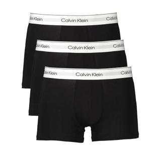 x3 Boxers Noirs Homme Calvin Klein Rise Trunk pas cher