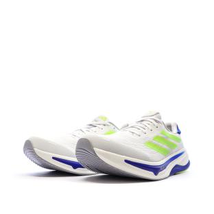 Chaussures de sport Blanches/Jaunes/Bleu Homme Adidas Supernova vue 0