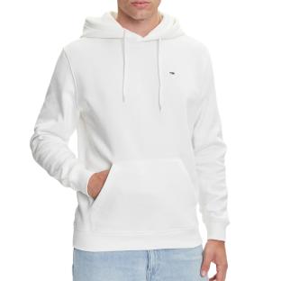 Sweat à Capuche Blanc Moyen Homme Tommy Hilfiger Flag Hoodi pas cher