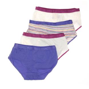 X4 Boxers Bleu/Blanc Femme Dim Eco vue 2