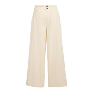 Pantalon fluide Blanc Femme Teddy Smith Lylia pas cher