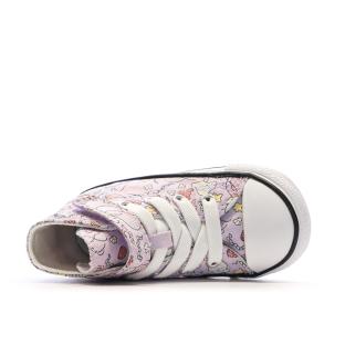Baskets Mauve Garçon/Fille Converse Chuck Taylor All Star vue 4