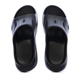 Claquettes Noires Homme Hoka Recovery vue 0