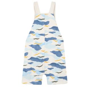 Salopette Blanc/Bleu Garçon bébé Timberland T60181 vue 0