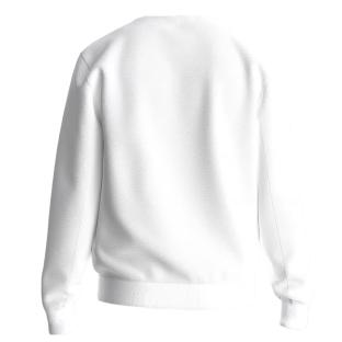 Sweat Blanc Homme Guess Beau Cn Fleece vue 0