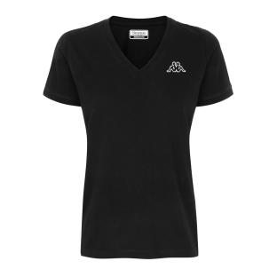 T-Shirt Noir Femme Kappa Cabou pas cher