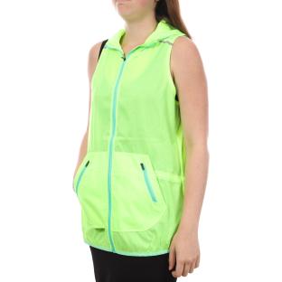 Coupe-vent Vert Fluo Femme New Balance Windcheater pas cher