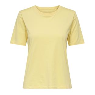 T-Shirt Jaune Femme Only Happy vue 0